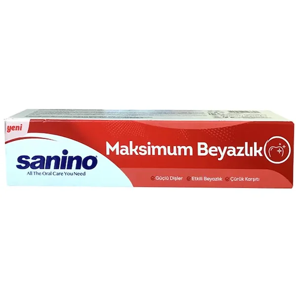 SANİNO MAKSİMUM BEYAZLIK DİŞ MACUNU